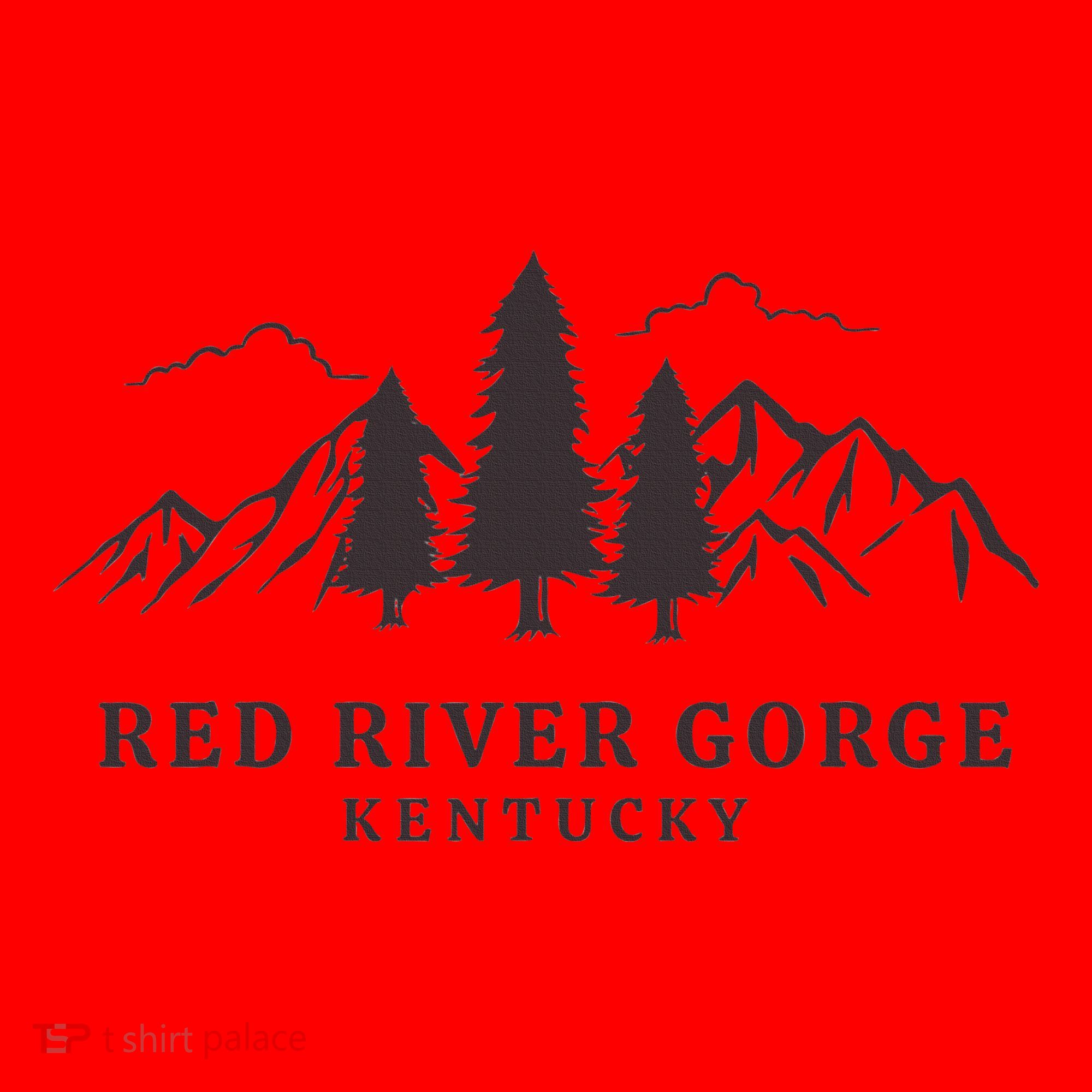 Red River Gorge Mountains Santa Hat