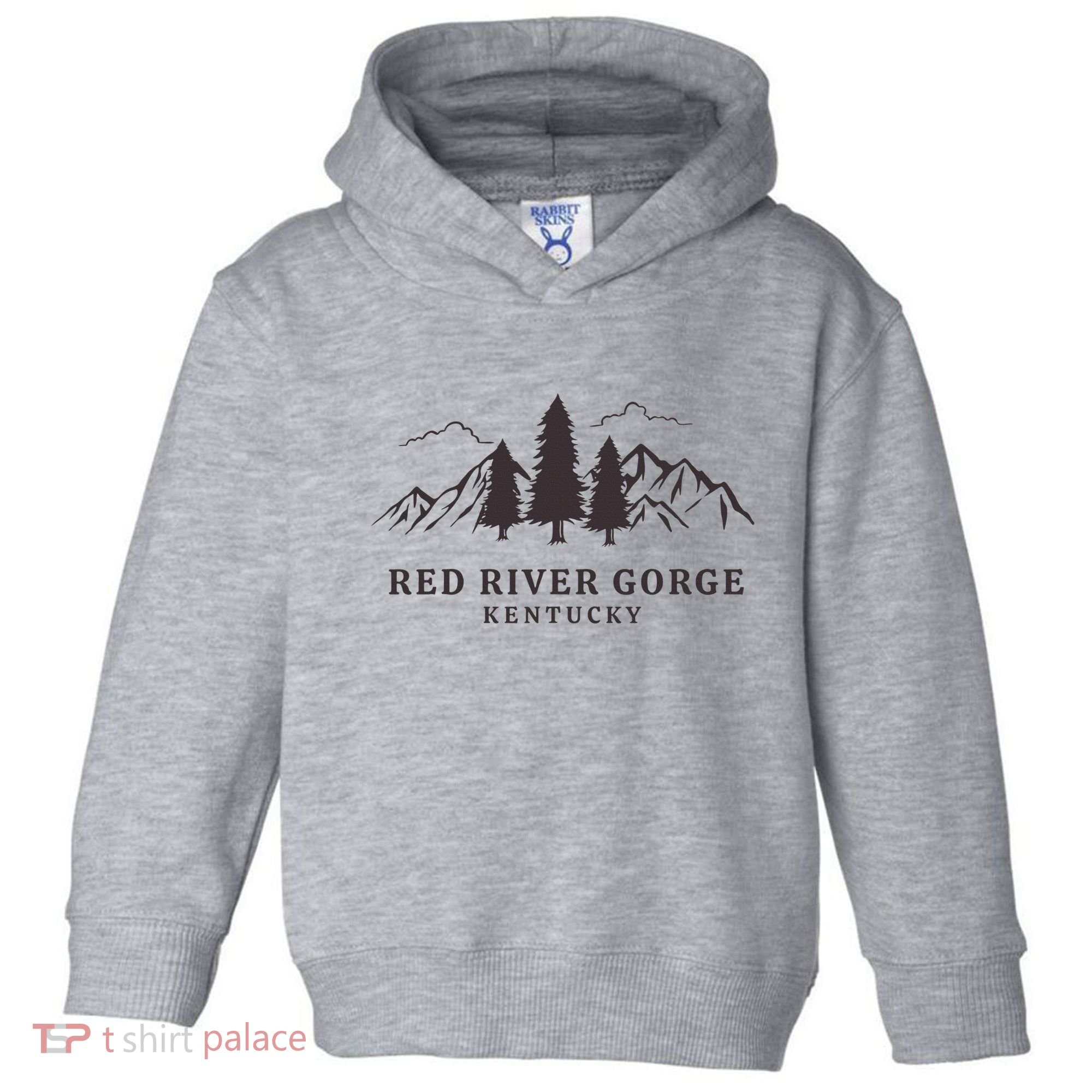 Red River Gorge Mountains Toddler Hoodie
