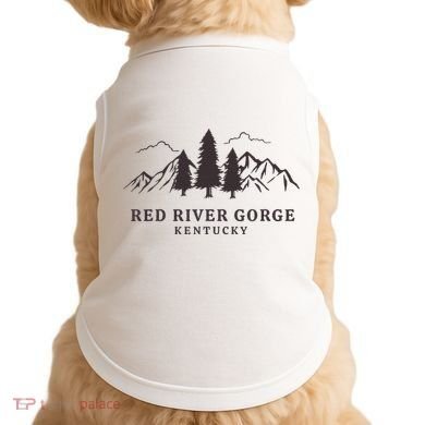 Red River Gorge Mountains Doggie Tank