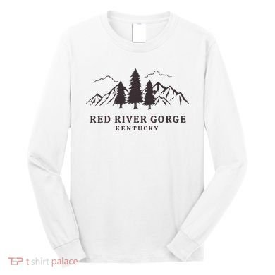 Red River Gorge Mountains Long Sleeve Shirt