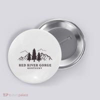 Red River Gorge Mountains Button thumb 0
