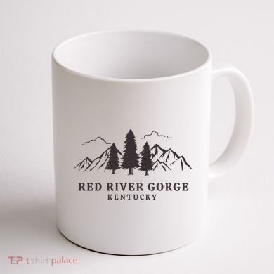 Red River Gorge Mountains Coffee Mug back