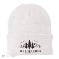 Red River Gorge Mountains Beanie thumb 0