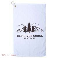 Red River Gorge Mountains Golf Towel thumb 0