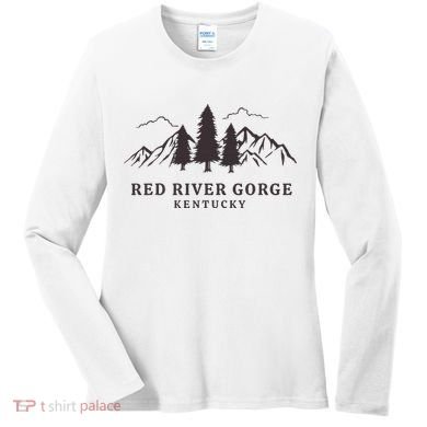 Red River Gorge Mountains Women's Long Sleeve Shirt