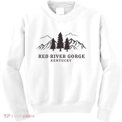Red River Gorge Mountains Kids Sweatshirt