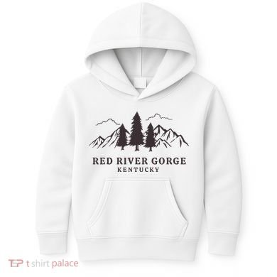 Red River Gorge Mountains Kids Hoodie