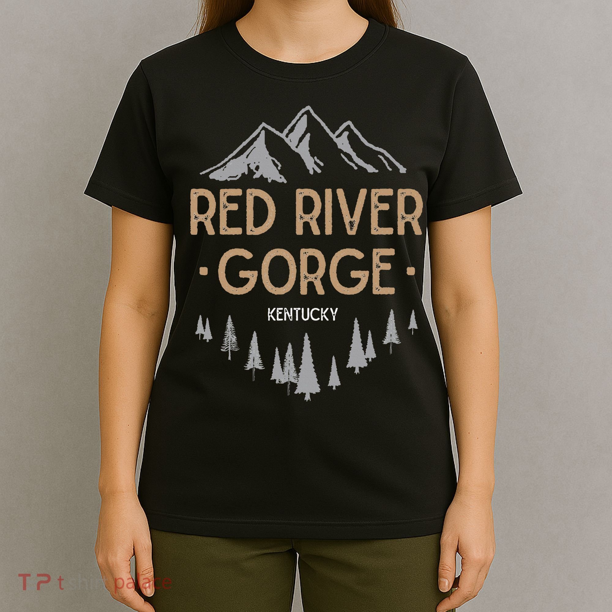 Red River Gorge T Kentucky Ky Vintage Mountain T-Shirt