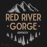 Red River Gorge T Kentucky Ky Vintage Mountain T-Shirt thumb 7