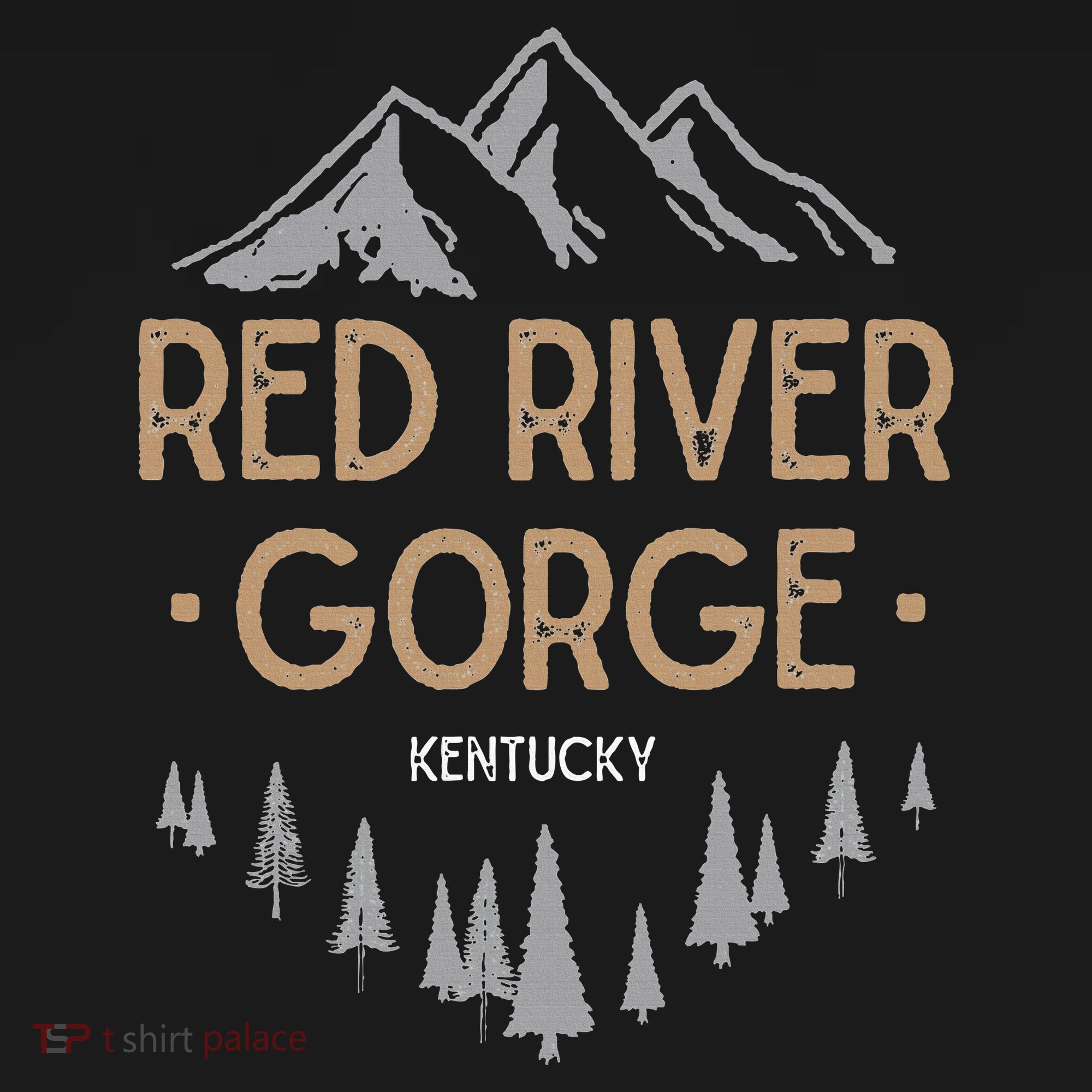 Red River Gorge T Kentucky Ky Vintage Mountain T-Shirt