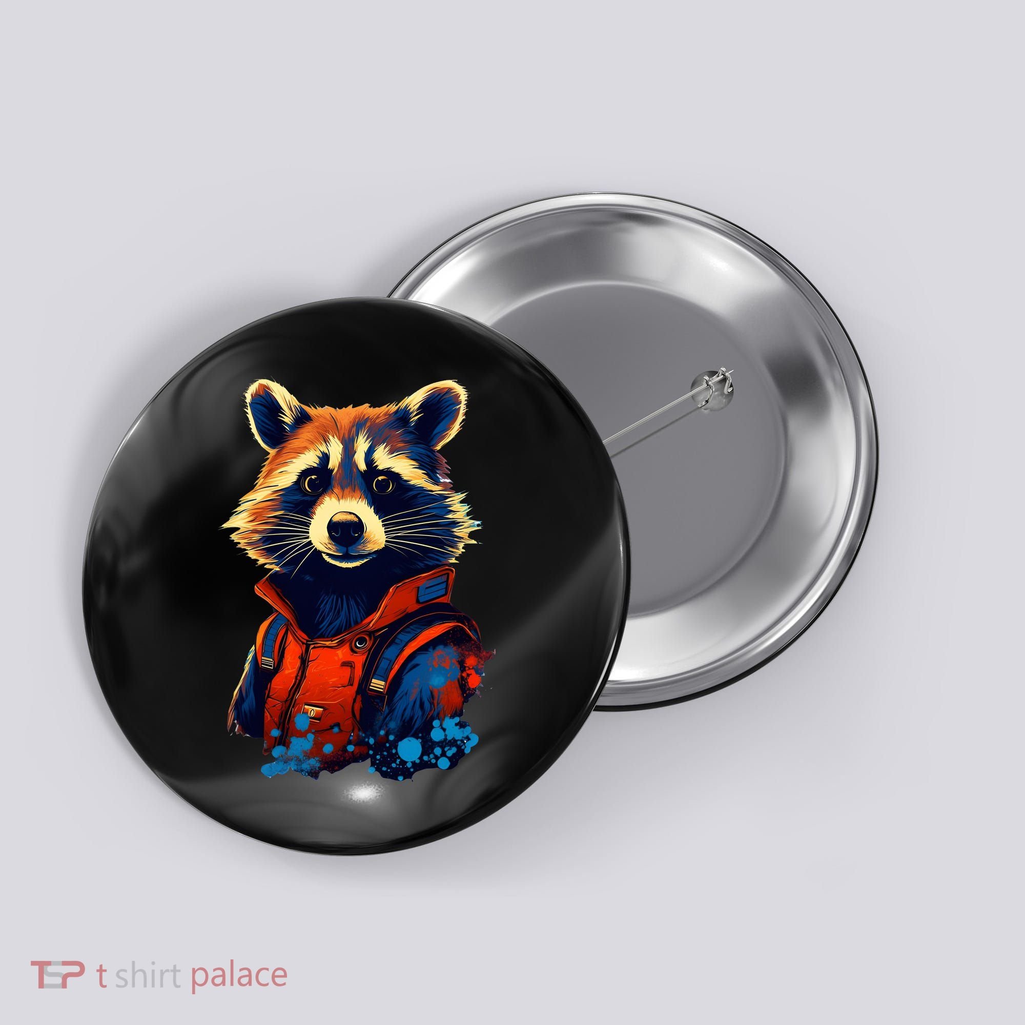 Raccoon Limited Edition Button