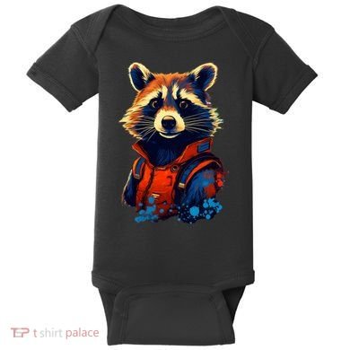 Raccoon Limited Edition Baby Bodysuit