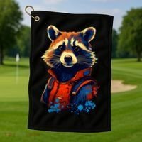 Raccoon Limited Edition Golf Towel thumb 1