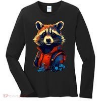 Raccoon Limited Edition Women's Long Sleeve Shirt thumb 0