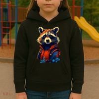 Raccoon Limited Edition Kids Hoodie thumb 3