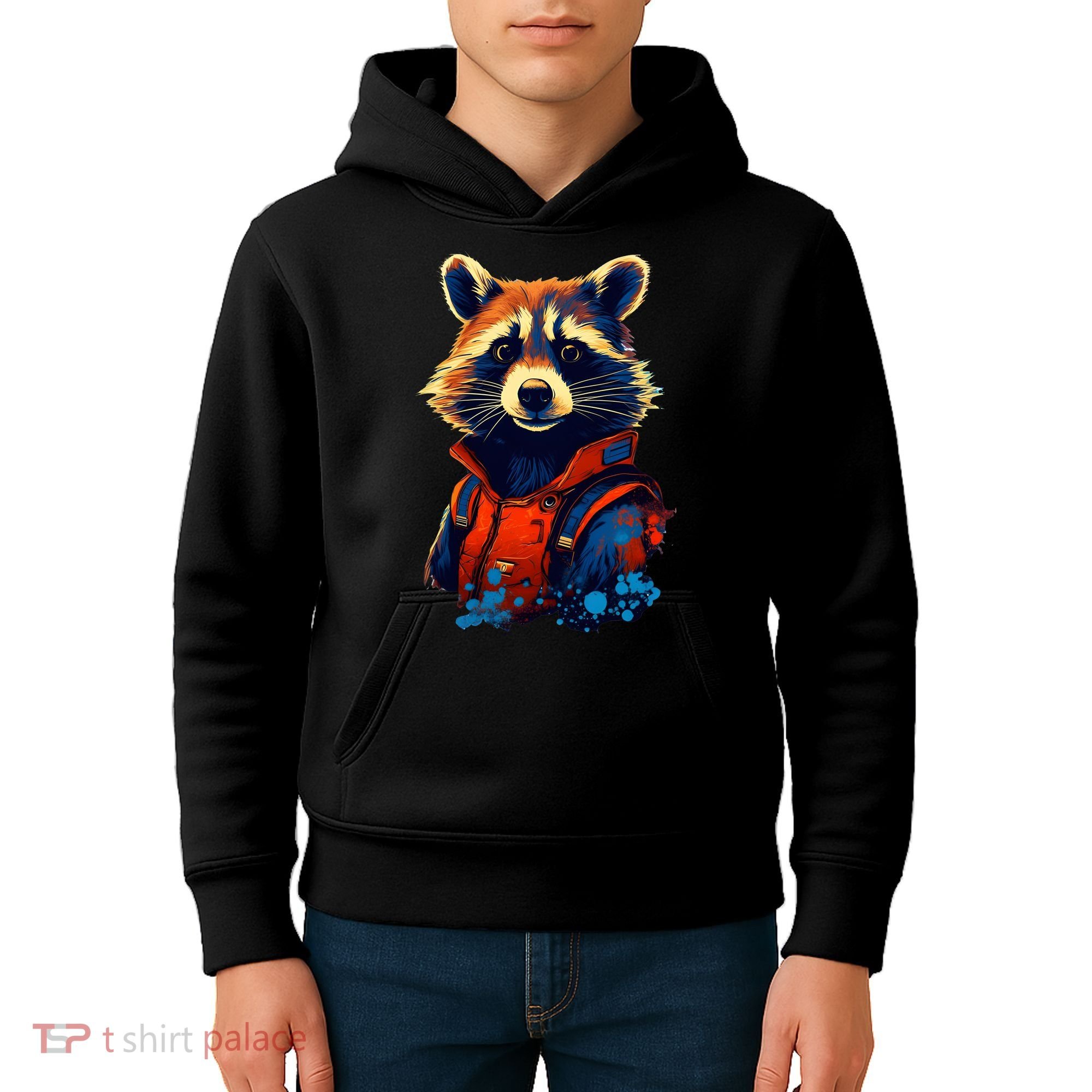 Raccoon Limited Edition Kids Hoodie