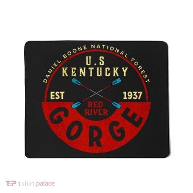 Red River Gorge Kentucky Aged Look Mousepad