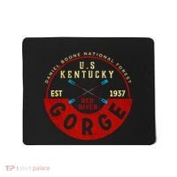 Red River Gorge Kentucky Aged Look Mousepad thumb 0