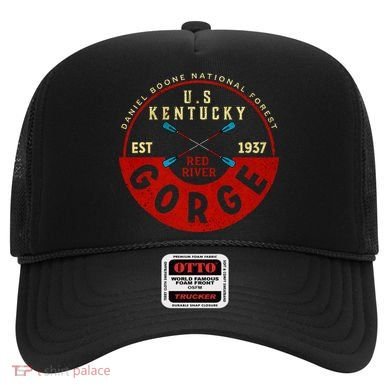 Red River Gorge Kentucky Aged Look Hat