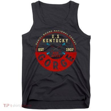 Red River Gorge Kentucky Aged Look Tank Top