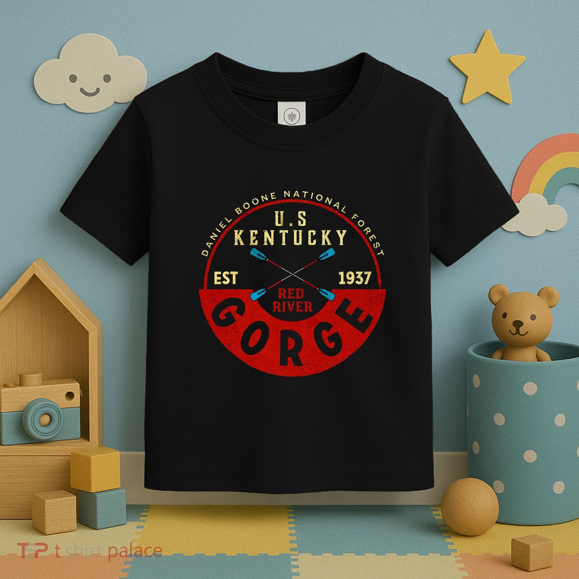 Red River Gorge Kentucky Aged Look Toddler T-Shirt