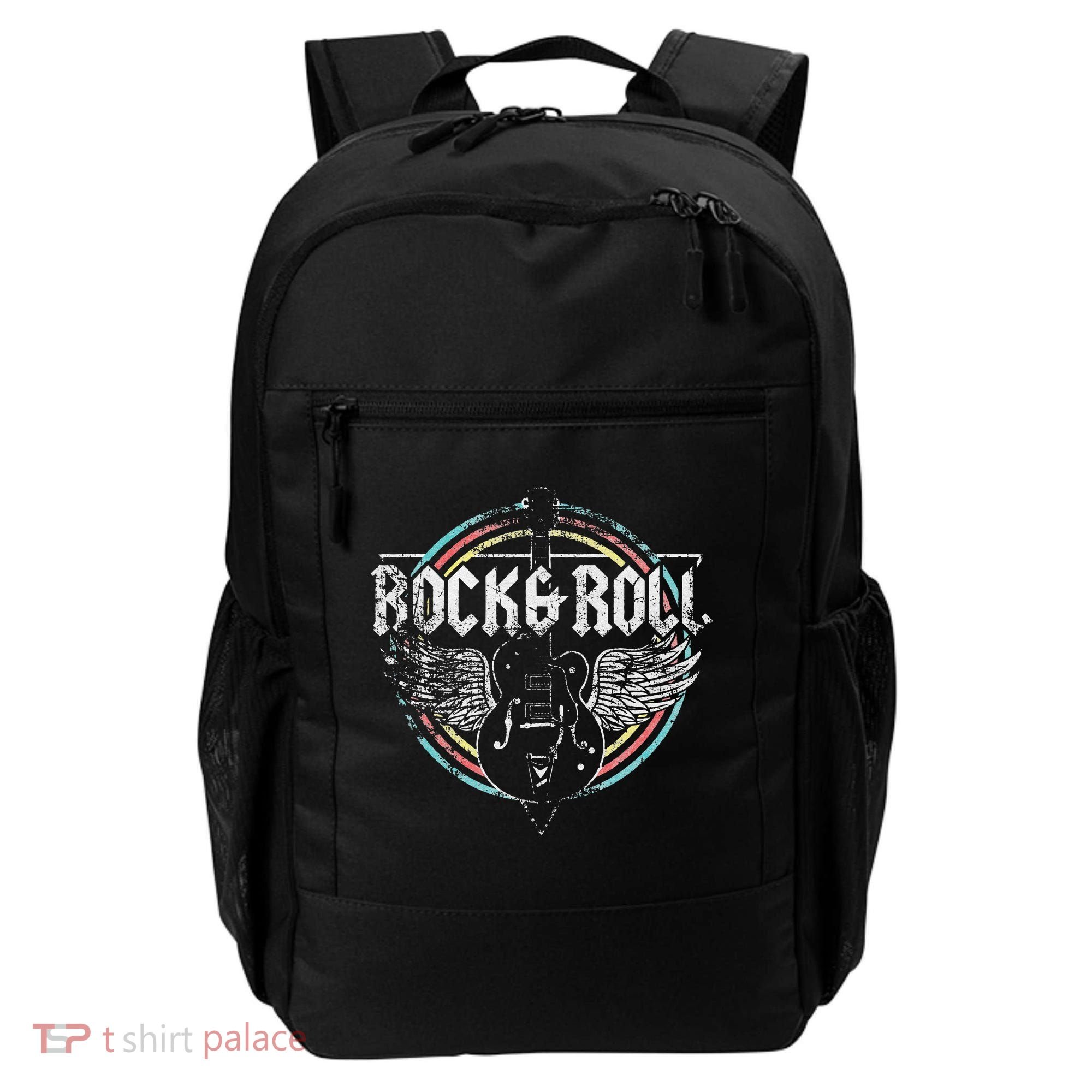 Rock & Roll Guitar Wings Music Classic Retro Backpack