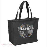 Rock & Roll Guitar Wings Music Classic Retro Tote Bag thumb 2