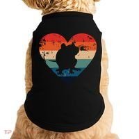 Rat Retro Heart Mouse Rodent Lover Rat Owner Doggie Tank thumb 0