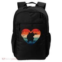 Rat Retro Heart Mouse Rodent Lover Rat Owner Backpack thumb 0