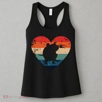 Rat Retro Heart Mouse Rodent Lover Rat Owner Women's Tank Top thumb 3