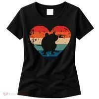 Rat Retro Heart Mouse Rodent Lover Rat Owner Women's T-Shirt thumb 0