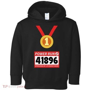 Running Runner Half Marathon Halloween Costume Toddler Hoodie