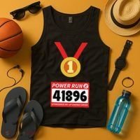 Running Runner Half Marathon Halloween Costume Tank Top thumb 4