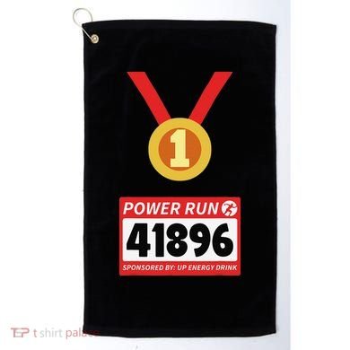 Running Runner Half Marathon Halloween Costume Golf Towel