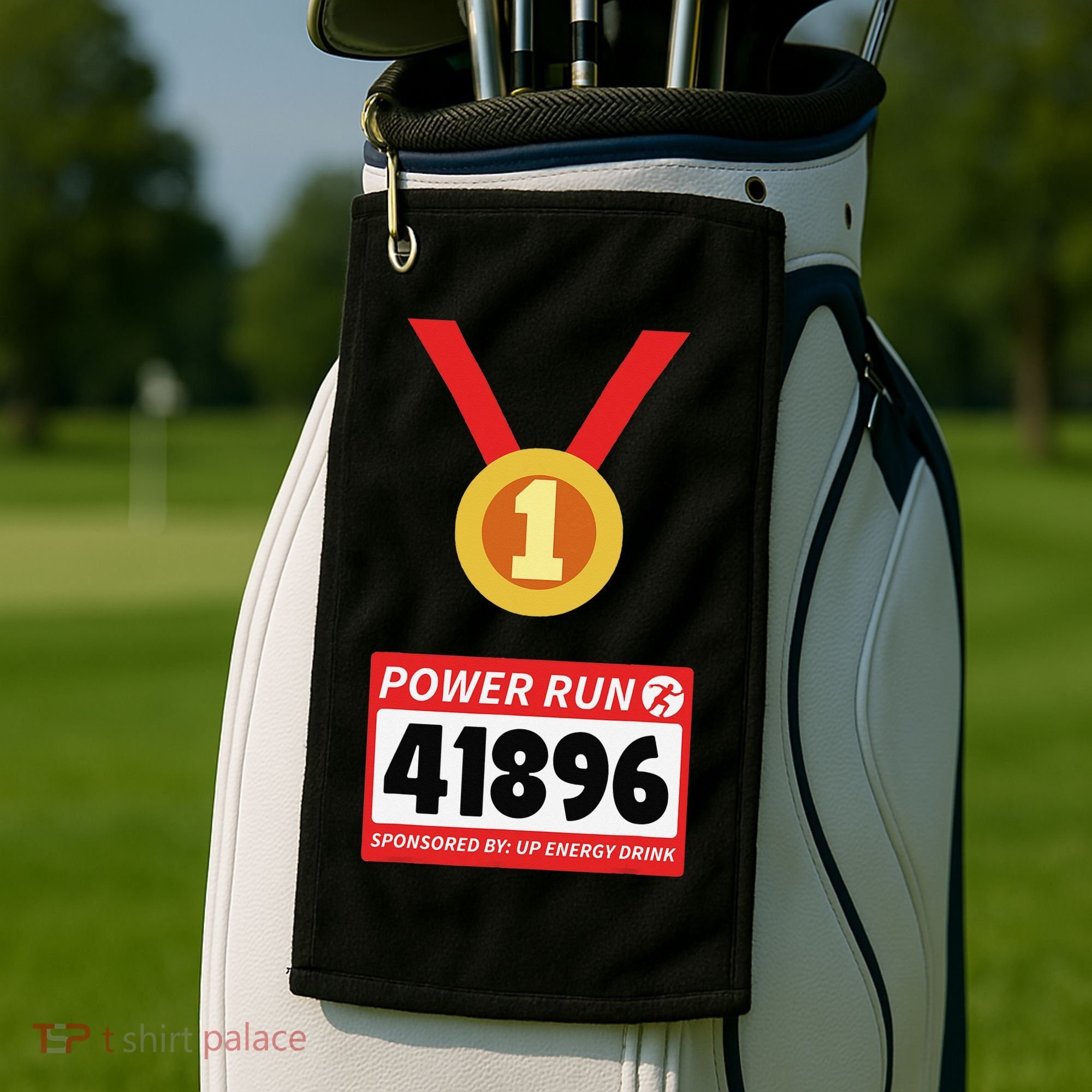 Running Runner Half Marathon Halloween Costume Golf Towel