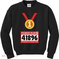 Running Runner Half Marathon Halloween Costume Kids Sweatshirt thumb 0