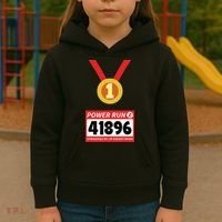 Running Runner Half Marathon Halloween Costume Kids Hoodie thumb 3