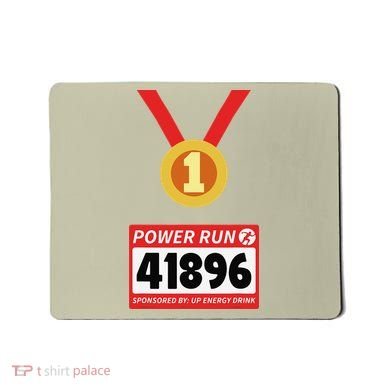 Running Runner Half Marathon Halloween Costume Mousepad