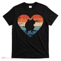 Rat Retro Heart Mouse Rodent Lover Rat Owner T-Shirt thumb 0