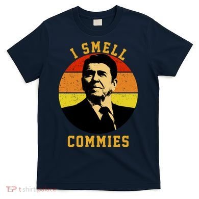 Ronald Reagan I Smell Commies T-Shirt
