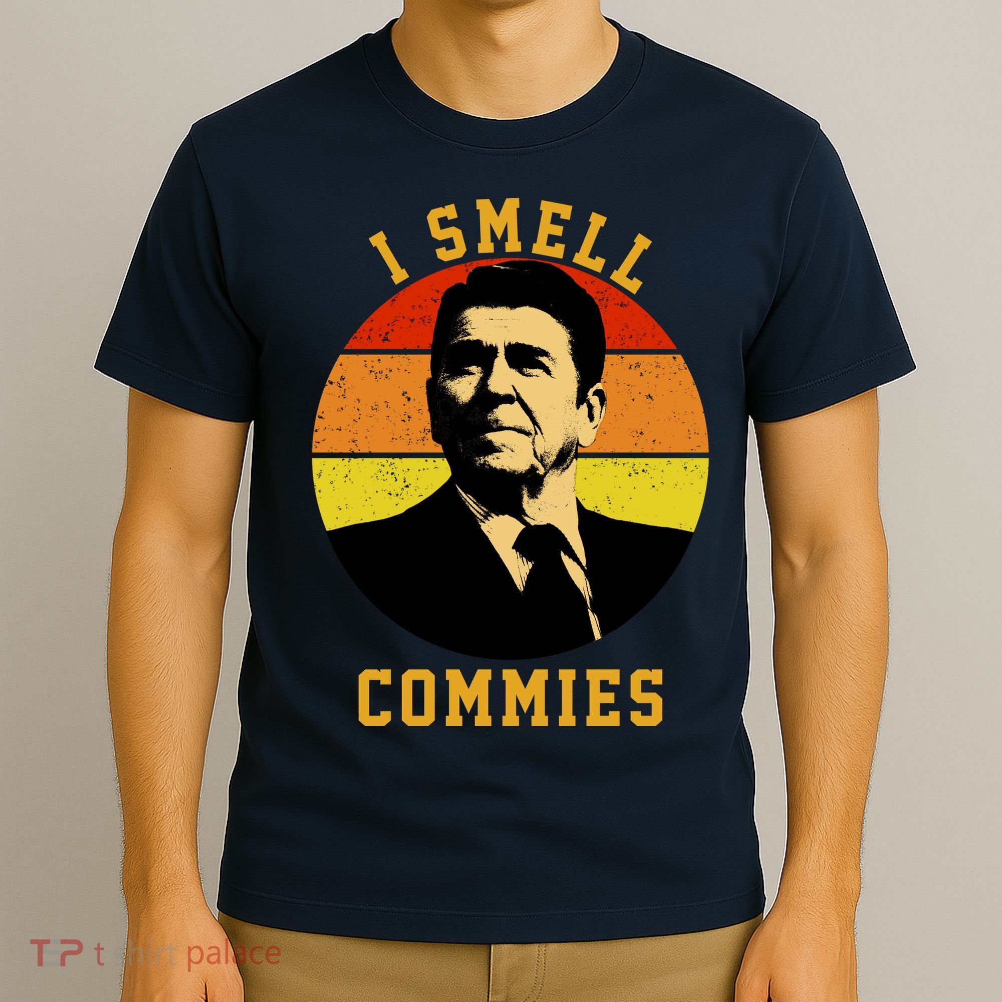Ronald Reagan I Smell Commies T-Shirt