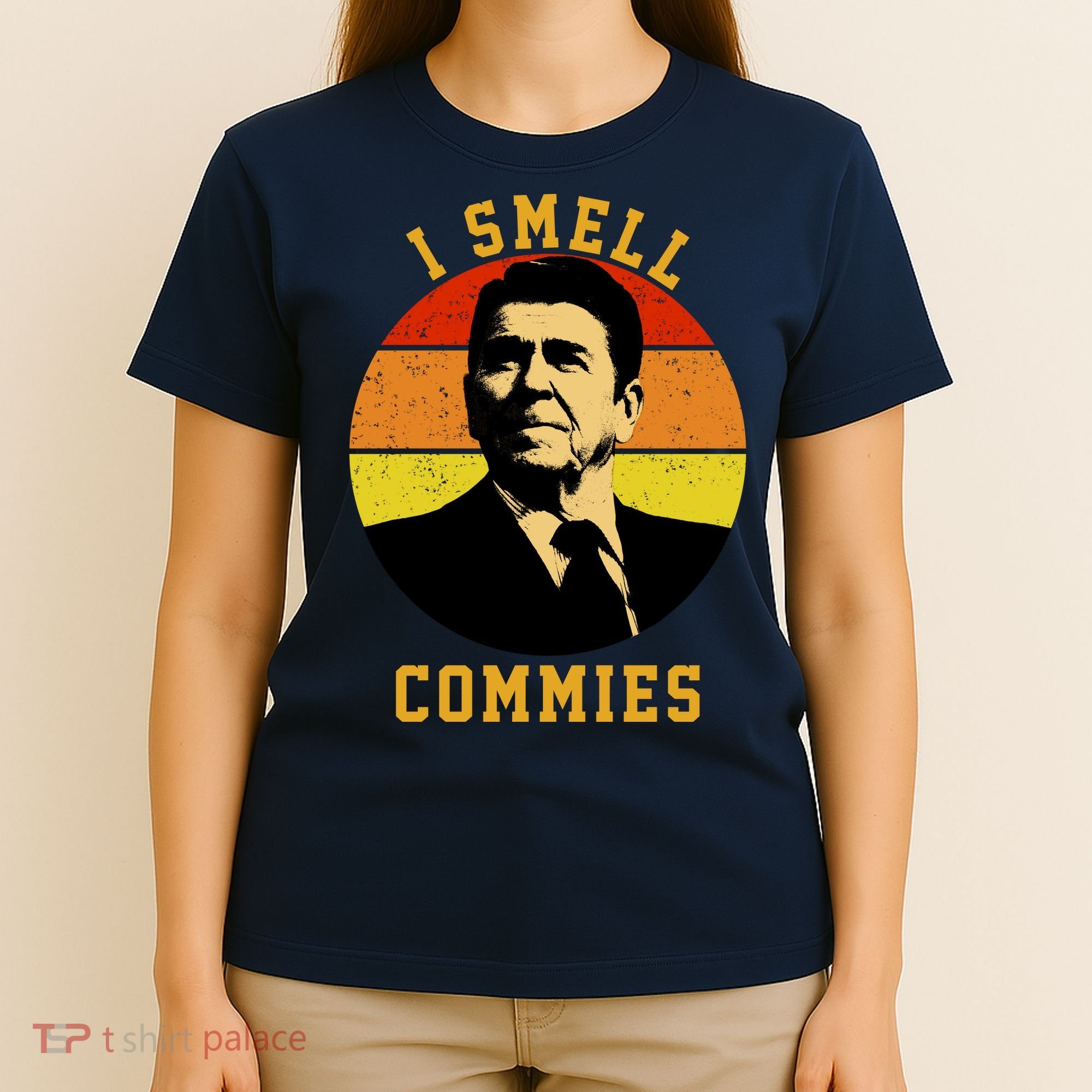 Ronald Reagan I Smell Commies T-Shirt