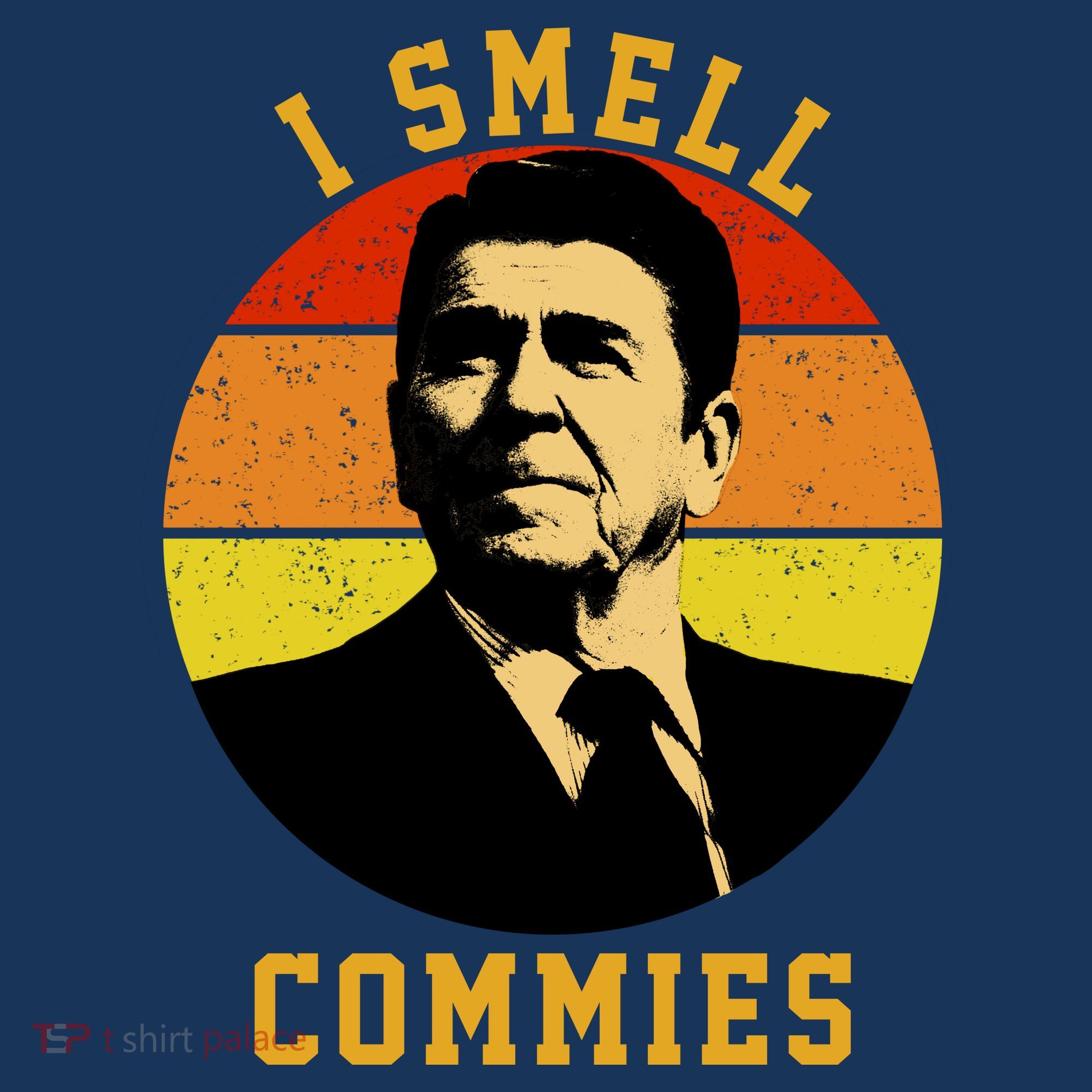 Ronald Reagan I Smell Commies Women's Hoodie