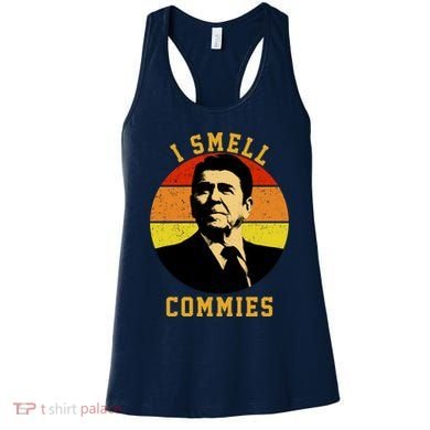 Ronald Reagan I Smell Commies Women's Tank Top