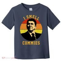 Ronald Reagan I Smell Commies Toddler T-Shirt thumb 0