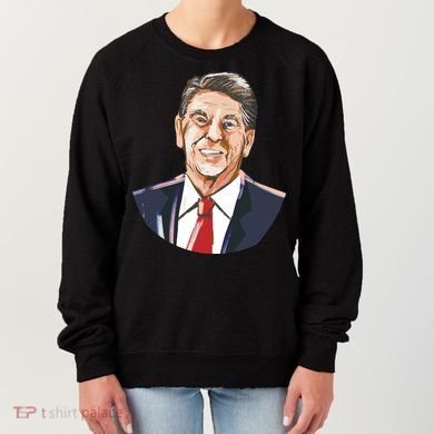 Ronald Reagan Illustration Women's Sweatshirt