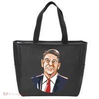 Ronald Reagan Illustration Tote Bag thumb 0
