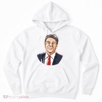 Ronald Reagan Illustration Hoodie thumb 0