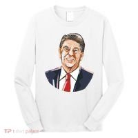 Ronald Reagan Illustration Long Sleeve Shirt thumb 0