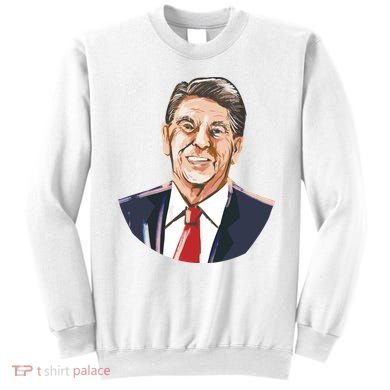 Ronald Reagan Illustration Sweatshirt
